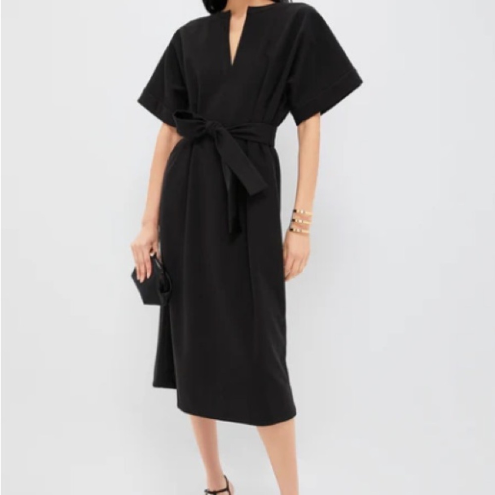 Tuckernuck Women’s Black Double Face Flannel Gianna Dress